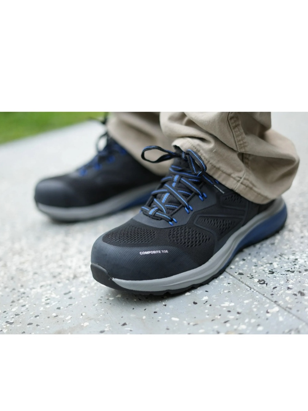 Herman Survivors Men's Cassle Composite Toe Work Shoes Size 7.5